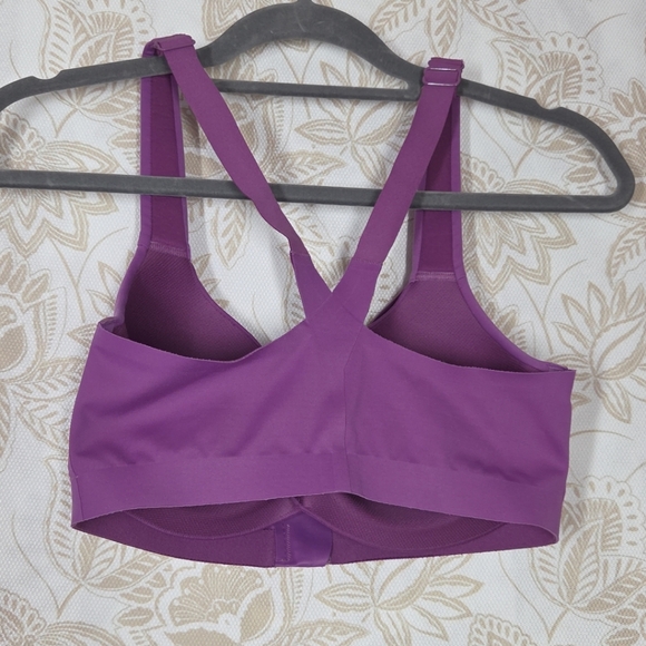 Victorias Secret Sports Bra 32DD Incredible Knockout Ultra Max Zip Closure Gym - Picture 2 of 10